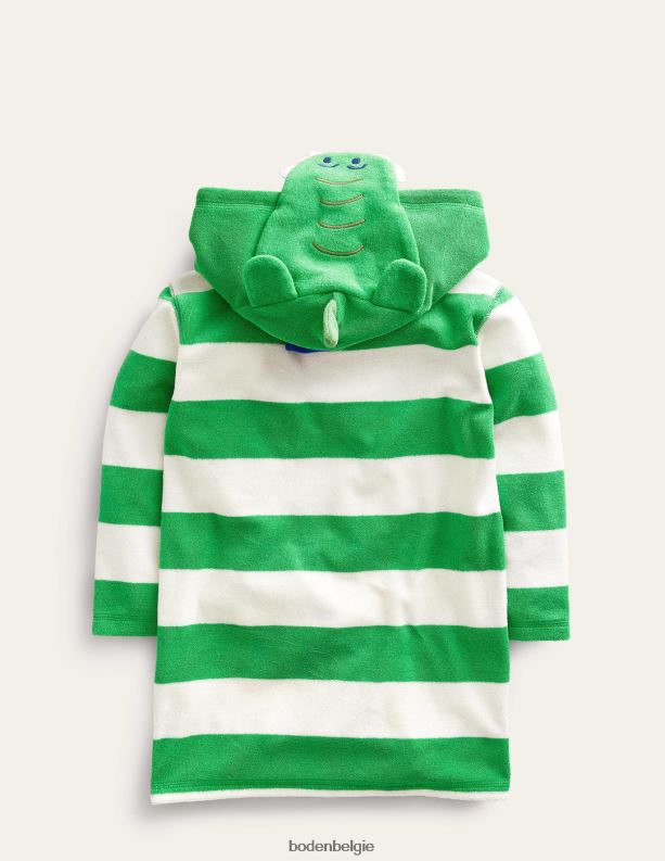 appliqué badstof om aan te trekken Boden X8VRNV484 kleding Baby groen/ivoorkrokodil