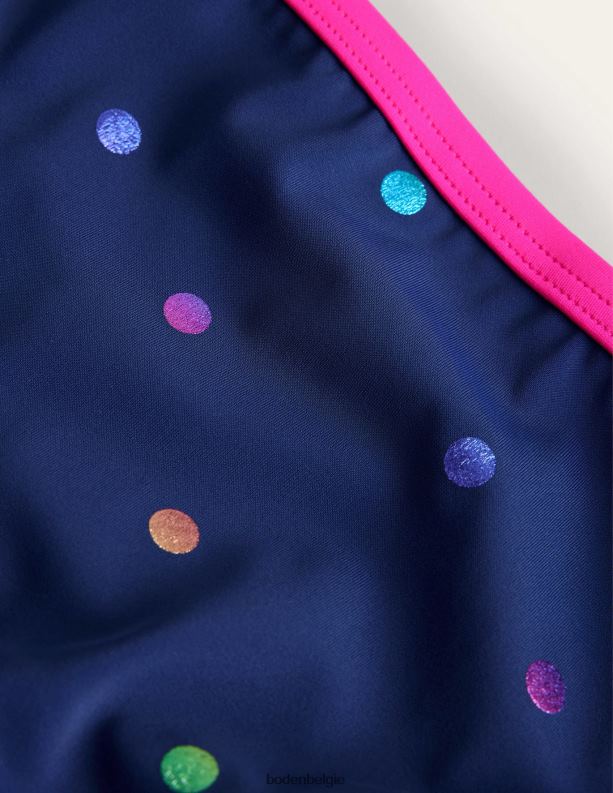 bikinibroekje met patroon Boden X8VRNV456 kleding Baby marine regenboog en folieconfetti