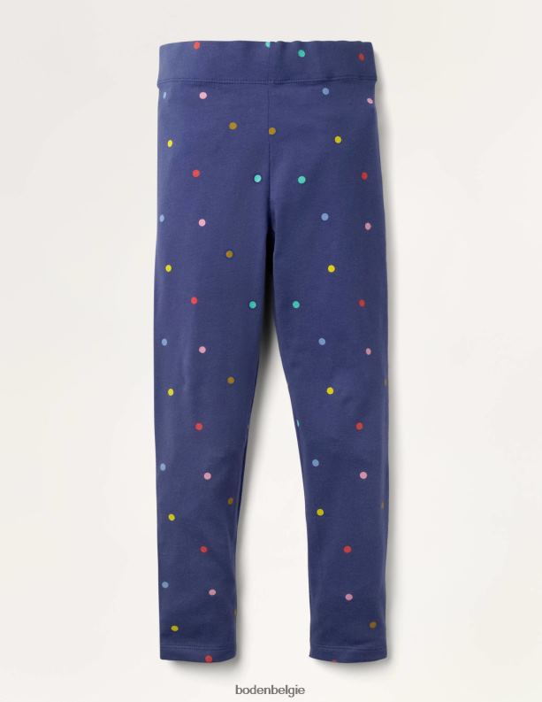 leuke legging Boden X8VRNV508 kleding Baby stuurboord blauwe confettivlek