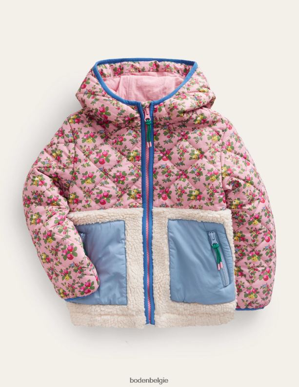 jas van borgmix Boden X8VRNV544 kleding Baby amandelroze appelboomgaard