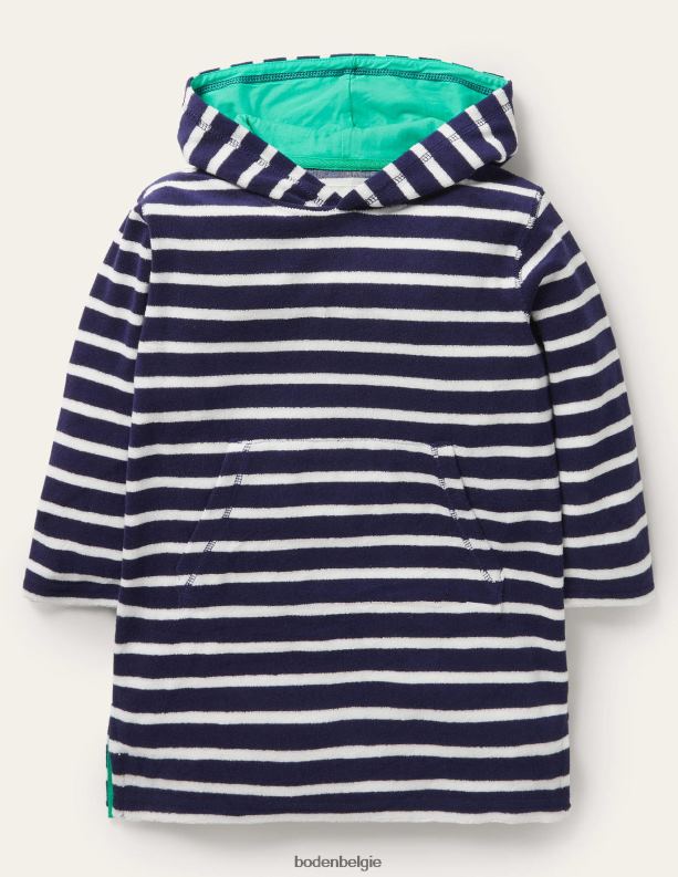 handdoek aangooi Boden X8VRNV469 kleding Baby college marine/wit