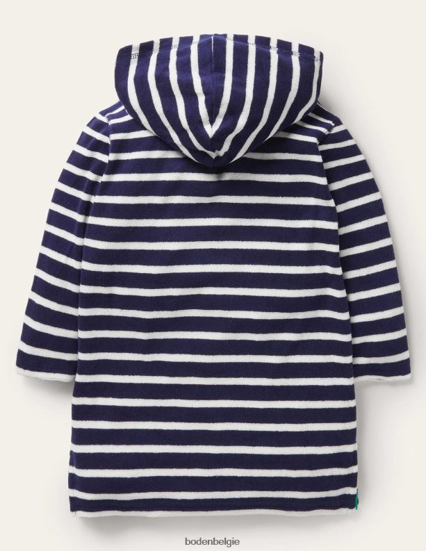 handdoek aangooi Boden X8VRNV469 kleding Baby college marine/wit