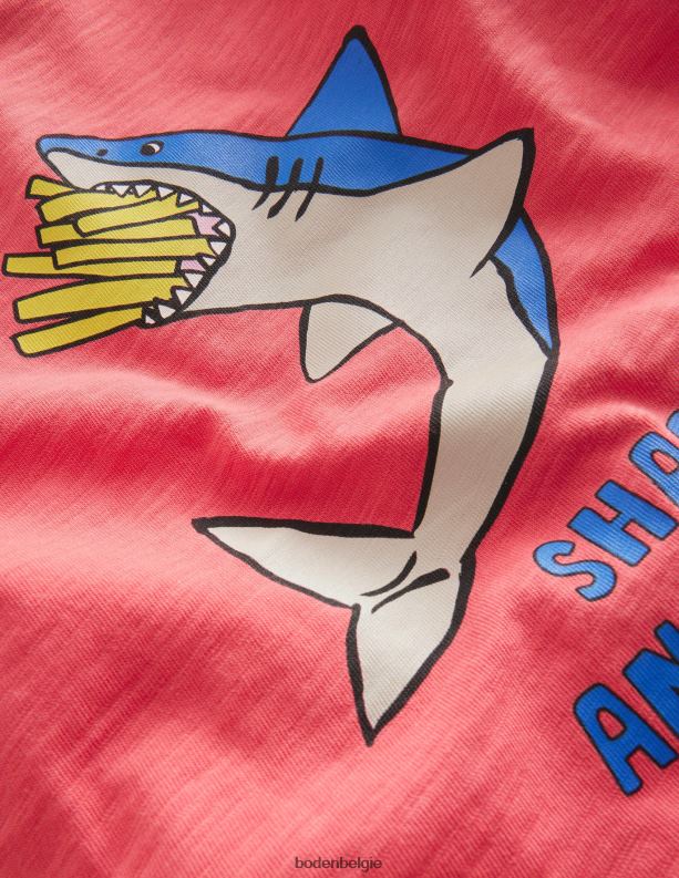 bedrukt humor-t-shirt Boden X8VRNV3378 kleding Baby jam rode haai