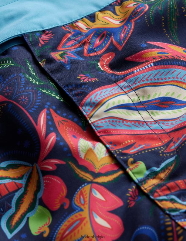 Zwemshort met vaste taille Boden X8VRNV3566 kleding Heren multi ananas paisley