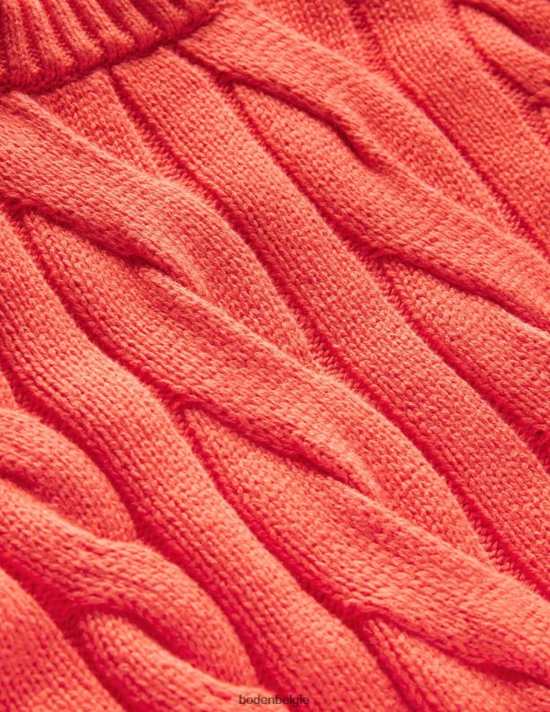 katoenen kabel ronde hals Boden X8VRNV3542 kleding Heren jam