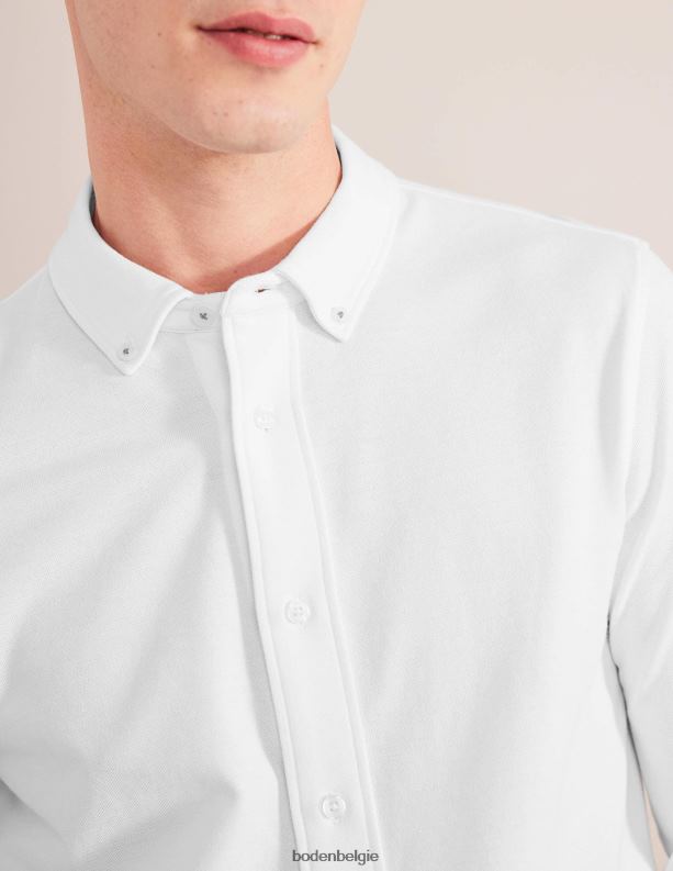 lichtgewicht piquéshirt Boden X8VRNV3548 kleding Heren wit