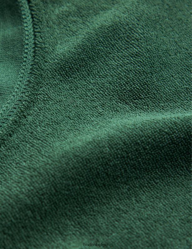 badstof t-shirt Boden X8VRNV3567 kleding Heren palmblad groen