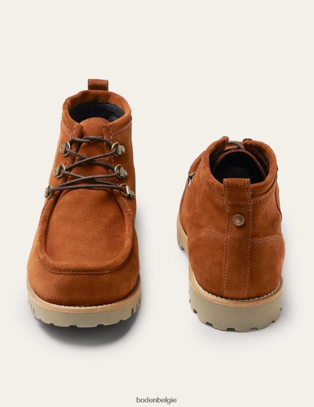 suède veterlaarzen Boden X8VRNV3586 schoenen Heren lichtbruin