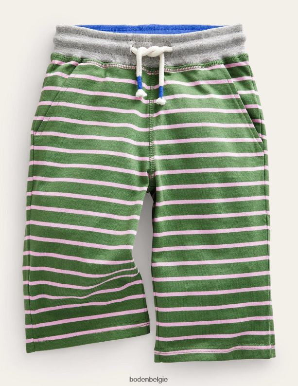 jersey zakjes Boden X8VRNV774 kleding jongens safarigroen/fransroze