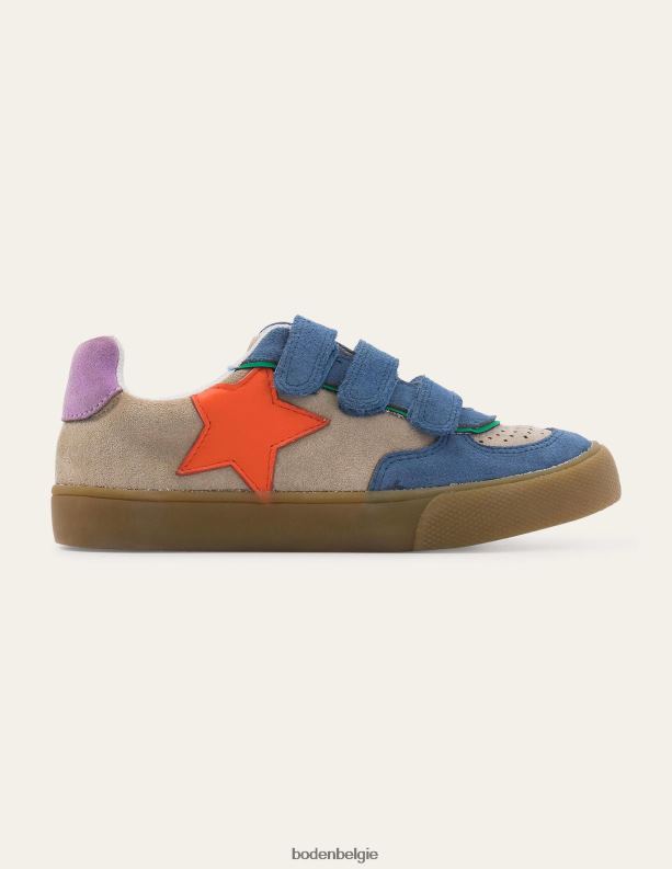 leren lage topjes Boden X8VRNV916 schoenen jongens multi