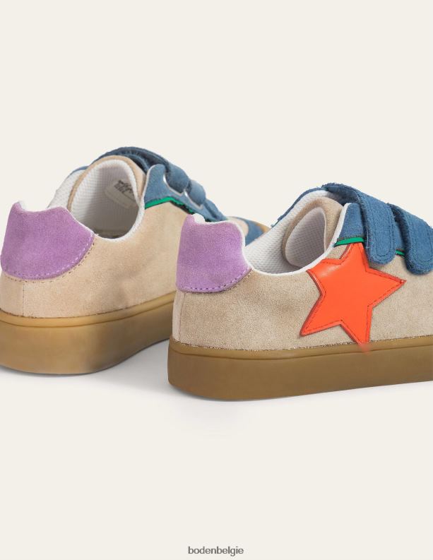 leren lage topjes Boden X8VRNV916 schoenen jongens multi