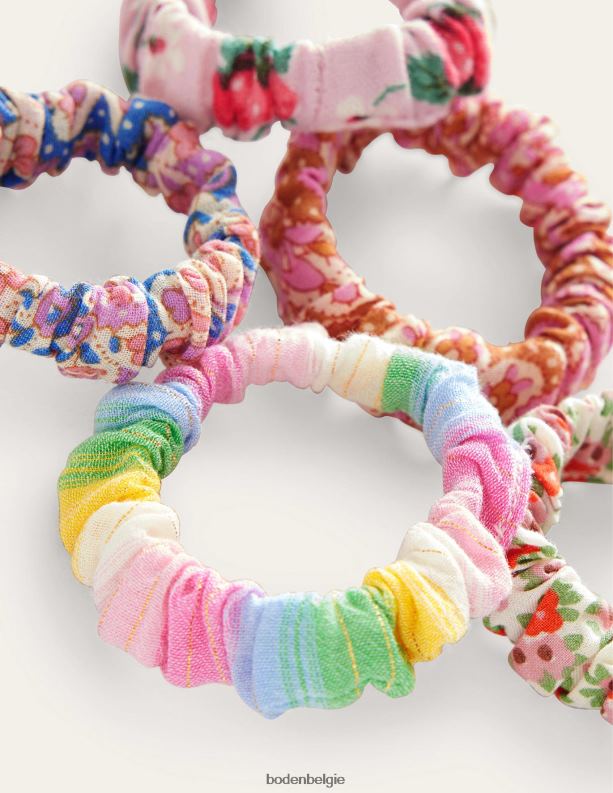 5 pakjes scrunchies Boden X8VRNV834 accessoire meisjes multi