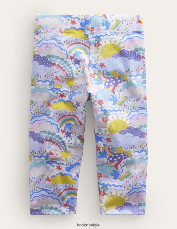 leuke cropped legging Boden X8VRNV2835 kleding meisjes multi-weer