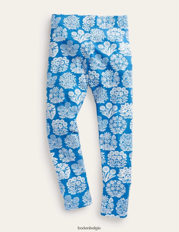 leuke legging Boden X8VRNV2826 kleding meisjes heldere jachthaven bloemen