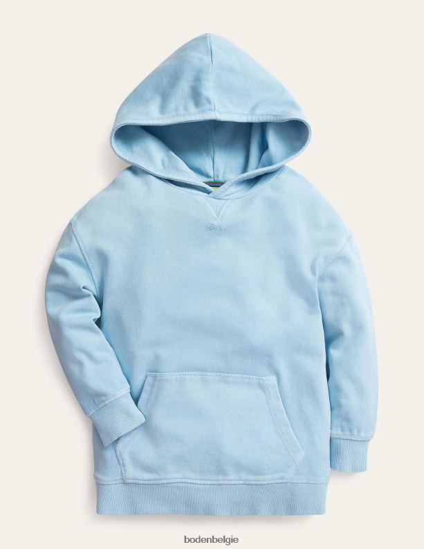 hoodie met kledingkleurstof Boden X8VRNV3278 kleding meisjes surf blauw