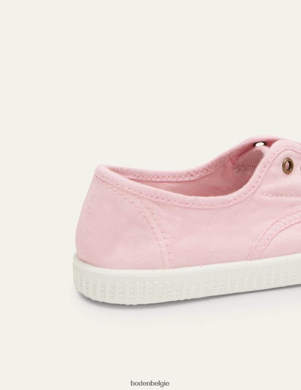 veterloze canvas pull-ons Boden X8VRNV832 schoenen meisjes roze