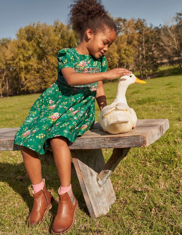 Chelsea-laarzen Boden X8VRNV2737 schoenen meisjes bruinen