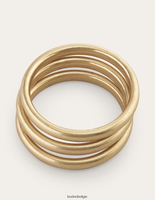 Set van 3 stevige armbanden Boden X8VRNV2362 accessoire vrouwen goud