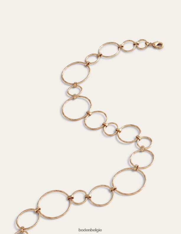 draad ring ketting Boden X8VRNV2369 accessoire vrouwen goud
