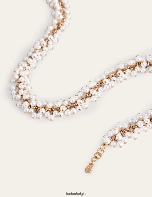 kralen ketting Boden X8VRNV2349 accessoire vrouwen parel