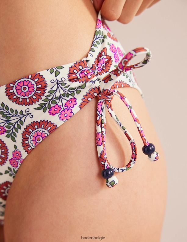 bikinibroekje met ruches Boden X8VRNV254 kleding vrouwen gin fizz & zonnebloemtakje