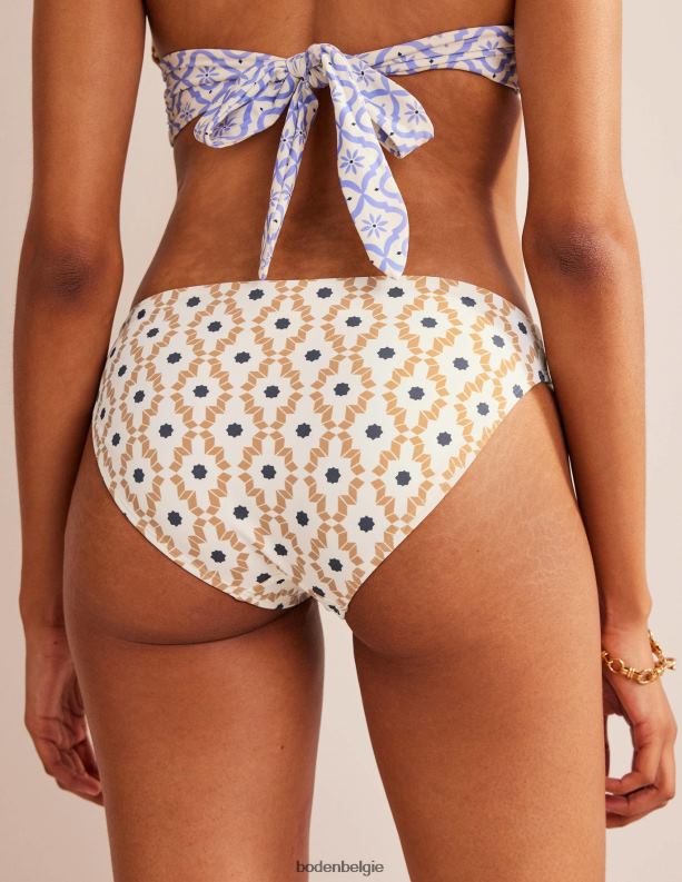 bikinibroekjes Boden X8VRNV1089 kleding vrouwen multi- en geotrance