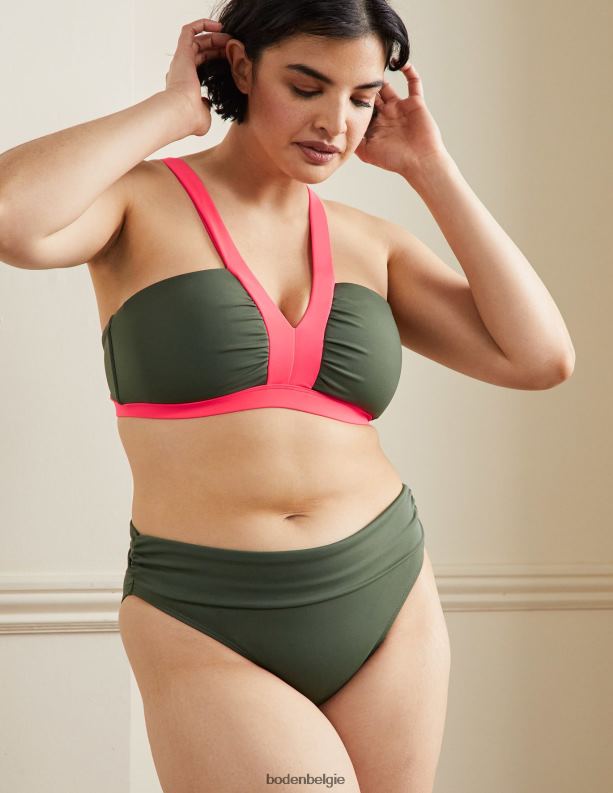 klassiek gevouwen bikinibroekje Boden X8VRNV1970 kleding vrouwen moeras