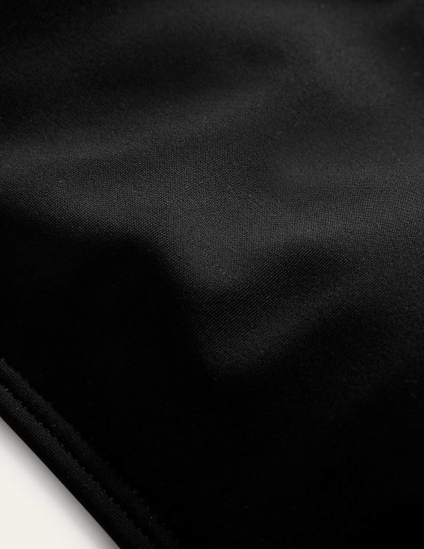 ondersteunende bandeau bikinitop Boden X8VRNV251 kleding vrouwen zwart