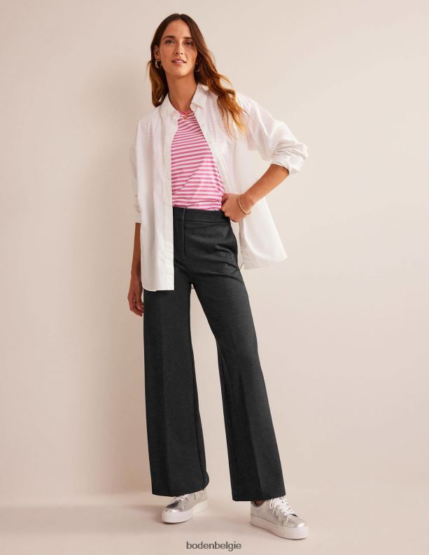 broek van westbourne jersey Boden X8VRNV324 kleding vrouwen houtskool mergel