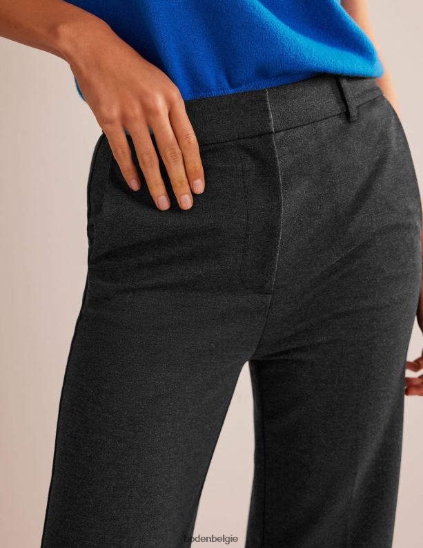 pimlico jersey broek Boden X8VRNV322 kleding vrouwen houtskool mergel