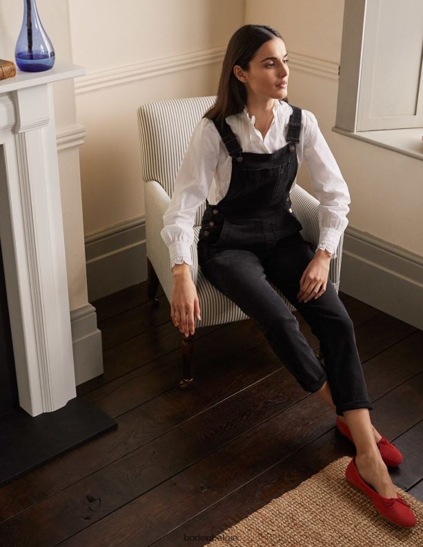 vriendin tuinbroek Boden X8VRNV2392 kleding vrouwen zwart gewassen