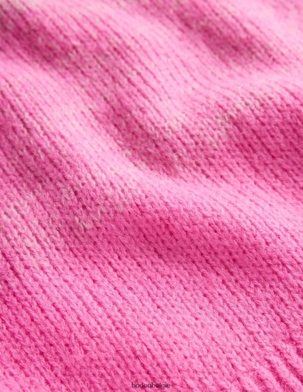 pluizige trui Boden X8VRNV1428 kleding vrouwen roze ombre