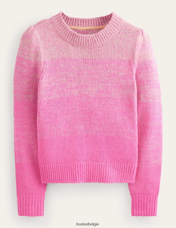 pluizige trui Boden X8VRNV1428 kleding vrouwen roze ombre