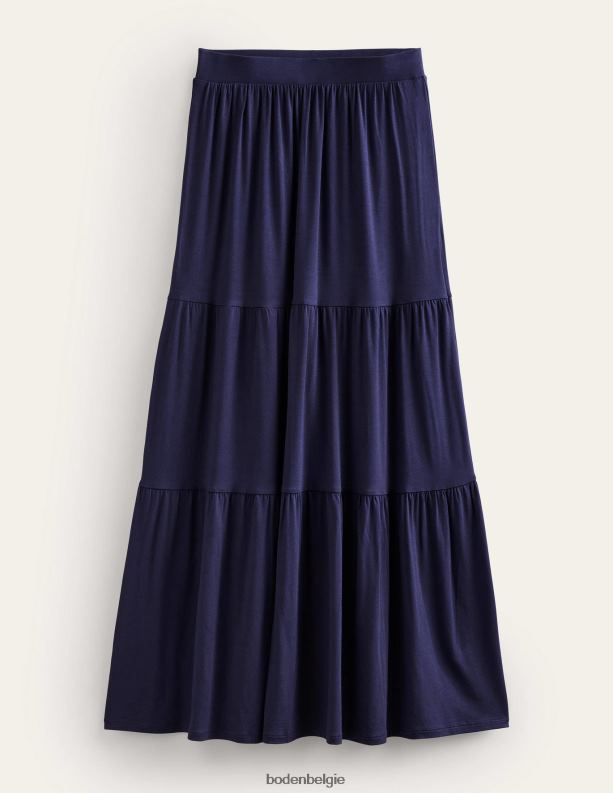 maxirok van jersey Boden X8VRNV1285 kleding vrouwen marine