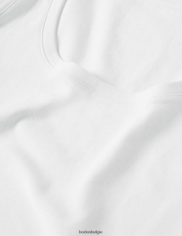 essentieel vest Boden X8VRNV2557 kleding vrouwen wit