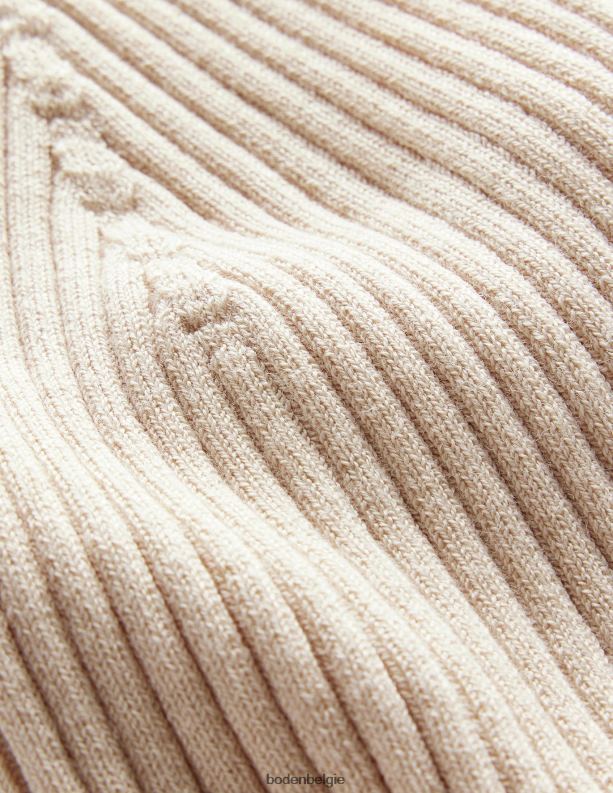 geribbelde vesttop Boden X8VRNV2075 kleding vrouwen touw