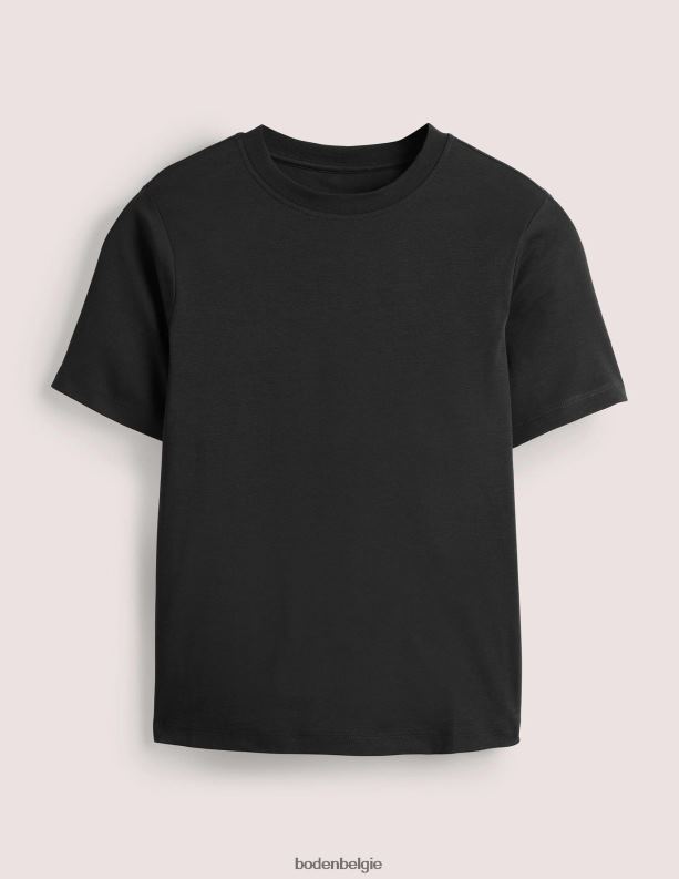 perfect katoenen t-shirt Boden X8VRNV1344 kleding vrouwen zwart