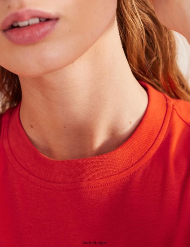 perfect katoenen t-shirt Boden X8VRNV1851 kleding vrouwen aardbeien taart