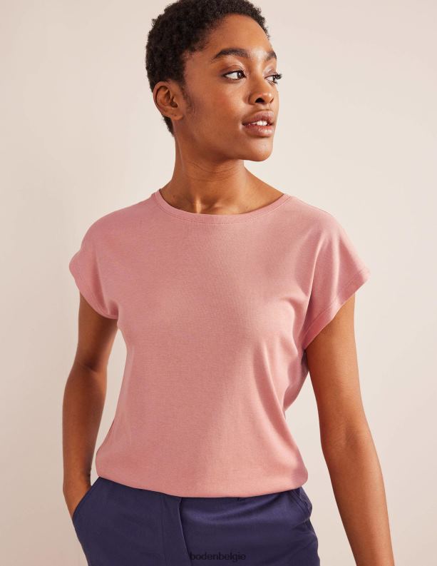 zachte, mouwloze top Boden X8VRNV1998 kleding vrouwen roze roze